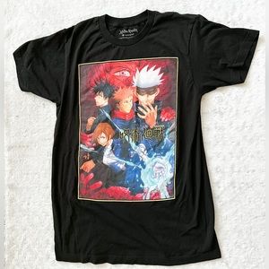 CRUNCHYROLL Jujutsu Kaisen Anime Graphic Tee Shirt